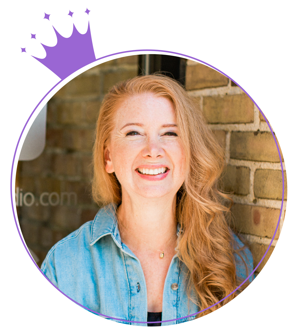 Tracey Albrecht owner soapbox studio and brand confidence summit headshot