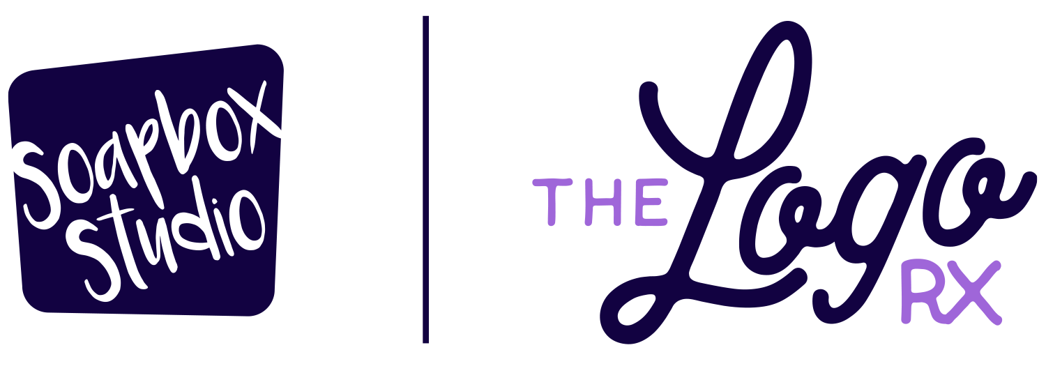 Soapbox Studio The Logo Rx Logo Design